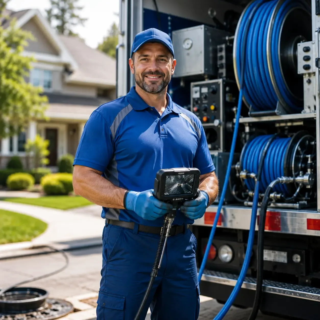 Local outdoor drain cleaning specialists in Marshville, NC